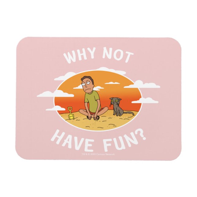 RICK AND MORTY™ | Why Not Have Fun Magnet (Horizontal)