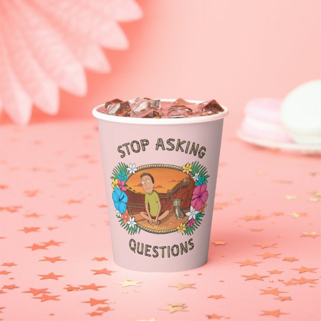 RICK AND MORTY™ | Why Not Have Fun Paper Cups (Insitu)