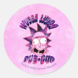 RICK AND MORTY™   Wubba Lubba Dub-Dub Classic Round Sticker