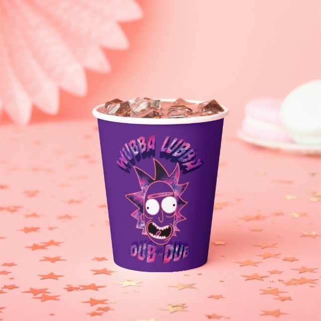 RICK AND MORTY™ | Wubba Lubba Dub-Dub Paper Cups (Insitu)