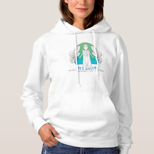 RICK AND MORTY™ | Yes Queen Hoodie (Front)
