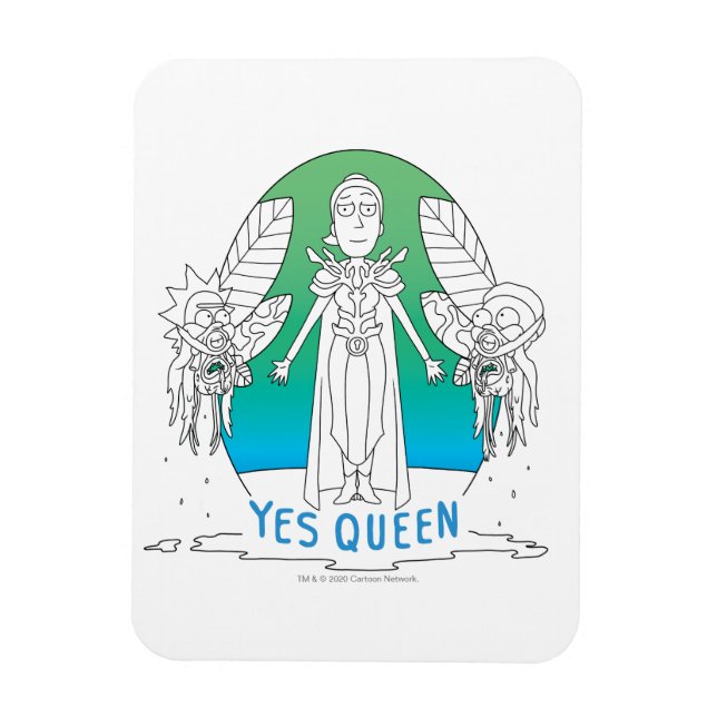 RICK AND MORTY™ | Yes Queen Magnet (Vertical)