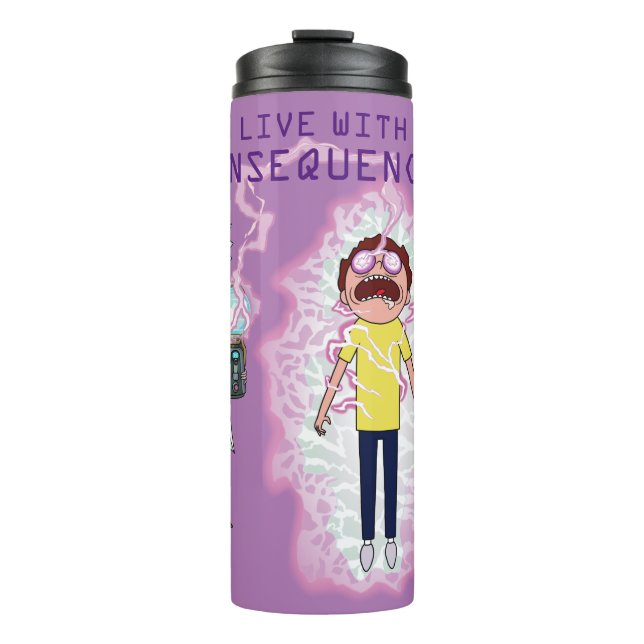 RICK AND MORTY™ | You Live With The Consequences Thermal Tumbler (Front)