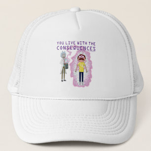 RICK AND MORTY™   You Live With The Consequences Trucker Hat