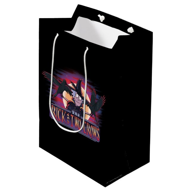 Rick and Two Crows Medium Gift Bag (Front Angled)