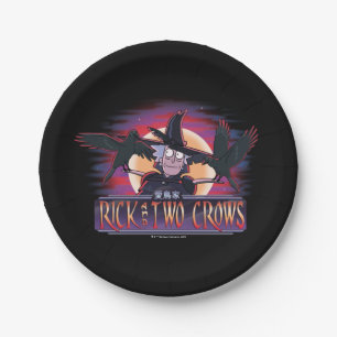 Rick and Two Crows Paper Plate