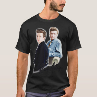 Rick Astley 80s Aesthetic T-Shirt