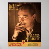 Rick Dalton Red Apple Ad