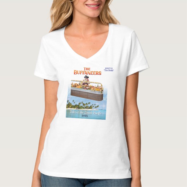Rick Ewell's Exclusive "Buffaneers" Design T-Shirt (Front)