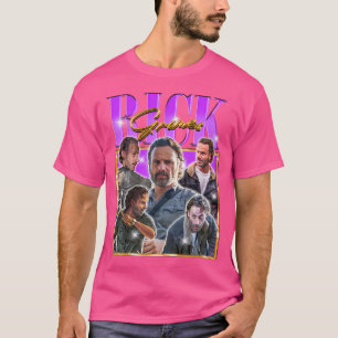 Rick Grimes Retro Bootleg Retro Bootleg T-Shirt