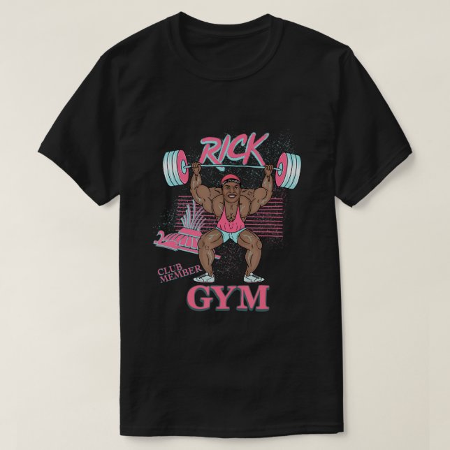 Rick Gym T-Shirt (Design Front)