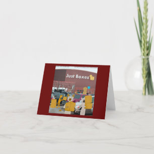 Rick London Big Box Stores For Cats Comic Holiday Card