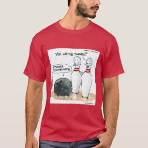 Rick London Cartoons Funny Bowling Comic  T-Shirt