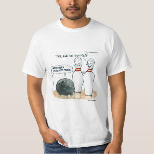 Rick London Cartoons Funny Bowling Comic  T-Shirt