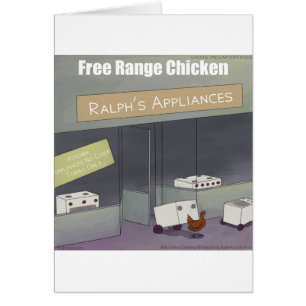 Rick London Funny Free-Range Chicken