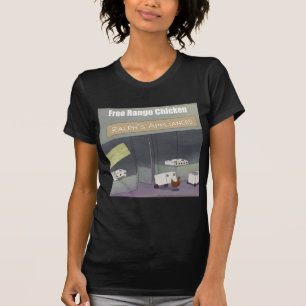 Rick London Funny Free-Range Chicken T-Shirt