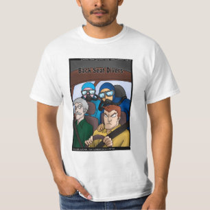 Rick London Funny Scuba Divers Comic  T-Shirt
