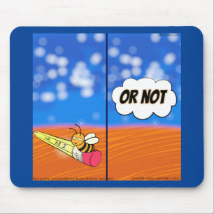 Rick London Funny Shakespeare Hamlet Bee Comic  Mouse Mat