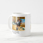 Rick London Muskrat Divorce Attorney Comic  Coffee Mug (Front Left)