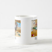 Rick London Muskrat Divorce Attorney Comic  Coffee Mug (Center)