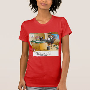 Rick London Muskrat Divorce Attorney Comic T-Shirt