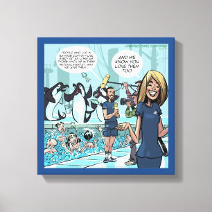 Rick London Orca Revenge Canvas Print