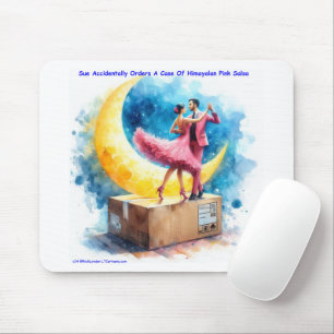 Rick London Pink Himalayan Salsa Funny  Mouse Mat