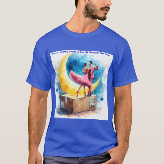 Rick London Pink Himalayan Salsa Funny  T-Shirt (Front)