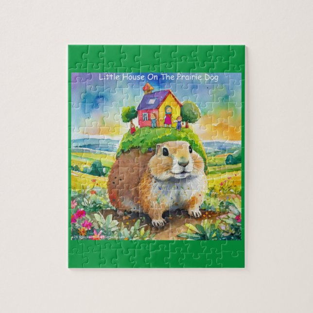 Rick London Prairie Dog Life Comic  Jigsaw Puzzle (Vertical)