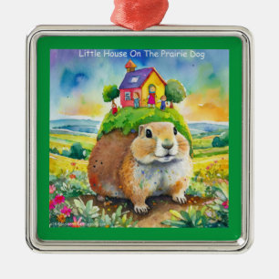 Rick London Prairie Dog Life Comic  Metal Tree Decoration