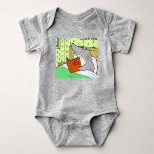Rick London Shark Lawyer Funny  Baby Bodysuit