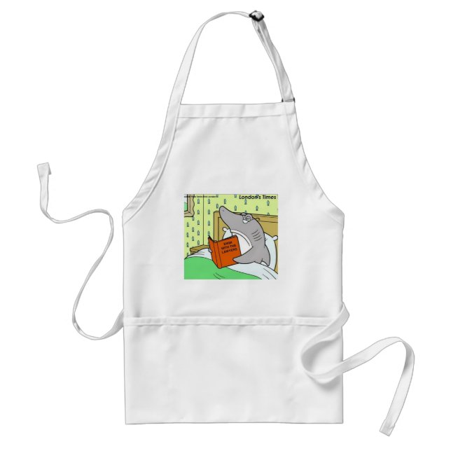 Rick London Shark Lawyer Funny  Standard Apron (Front)