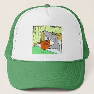 Rick London Shark Lawyer Funny  Trucker Hat
