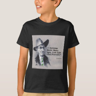 Rick London & Tom Kerr James Joyce & Ego Quote T-Shirt