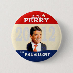 Rick Perry 2012 6 Cm Round Badge