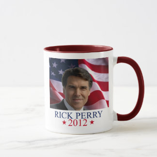 Rick Perry 2012 for president coffee mug