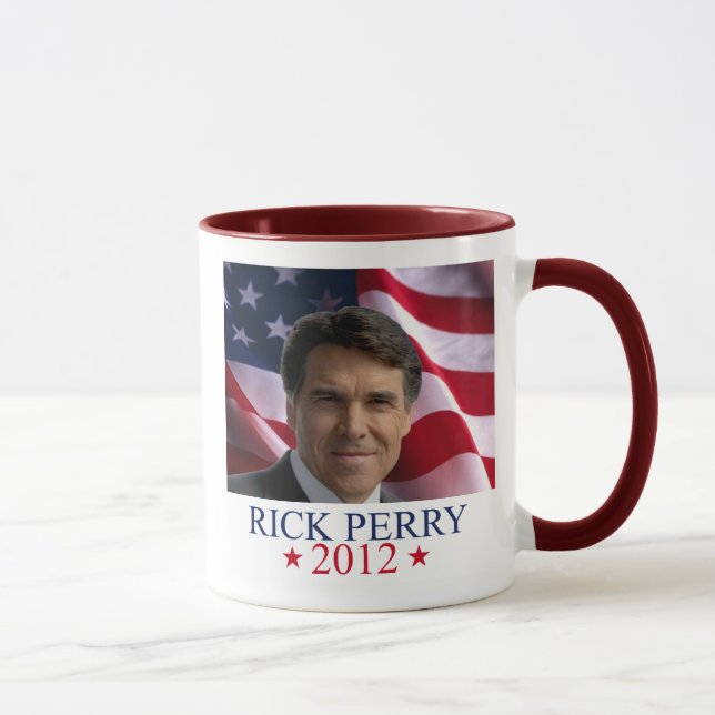Rick Perry 2012 for president coffee mug (Right)