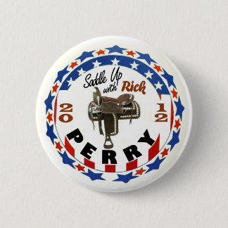 Rick Perry 2012 President 6 Cm Round Badge
