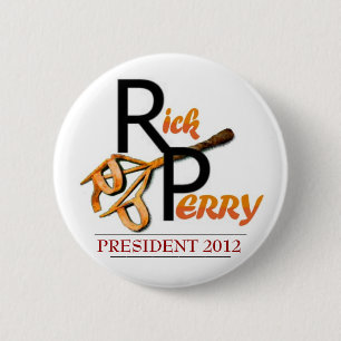 Rick Perry Brand 6 Cm Round Badge