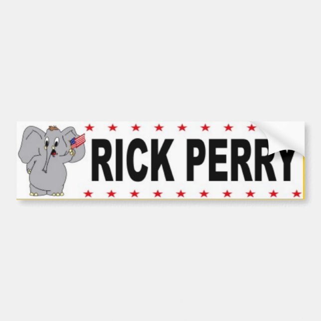 Rick Perry Bumper Sticker (Front)
