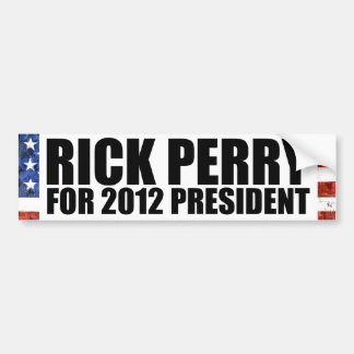 RIck Perry Bumper Stickers Buttons Decals