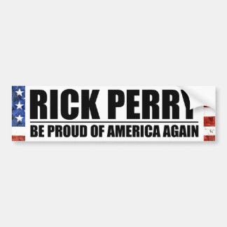 RIck Perry Bumper Stickers Buttons Decals