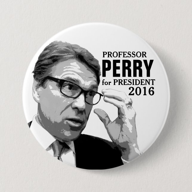 Rick Perry for President 2016 7.5 Cm Round Badge (Front)