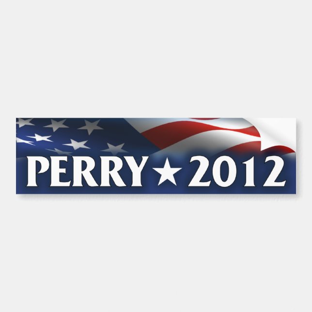 Rick Perry for President Bumper Sticker (Front)