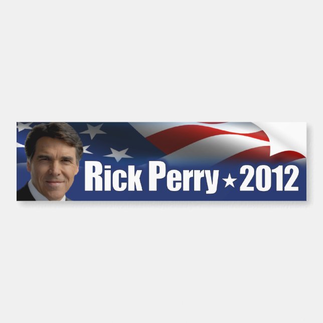 Rick Perry for President Bumper Sticker (Front)