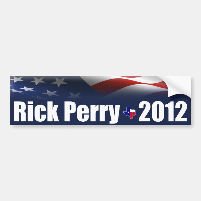 Rick Perry for President Bumper Sticker (Front)