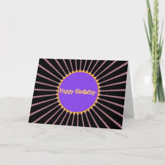 Rick Rack (Happy Birthday) Card