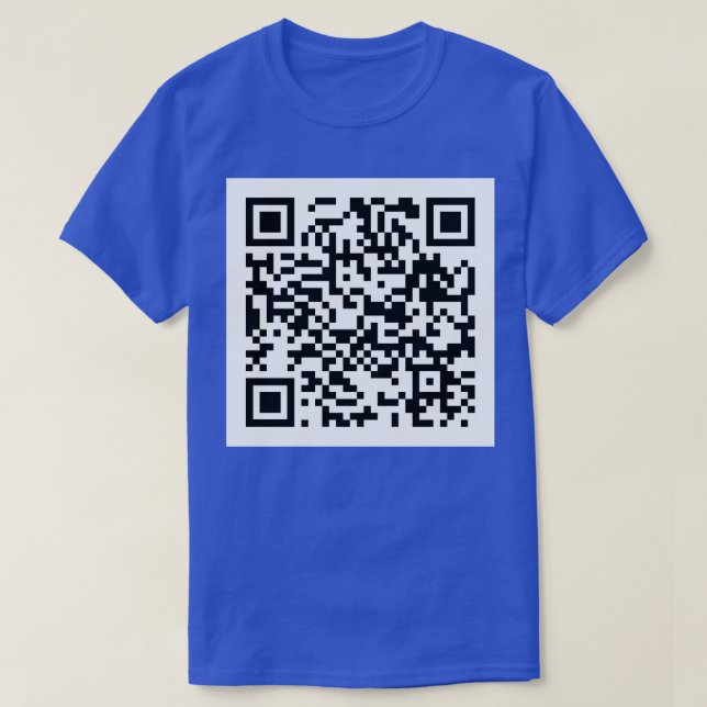 Rick Roll QR Code Kids Long Sleeve TShirt (Design Front)