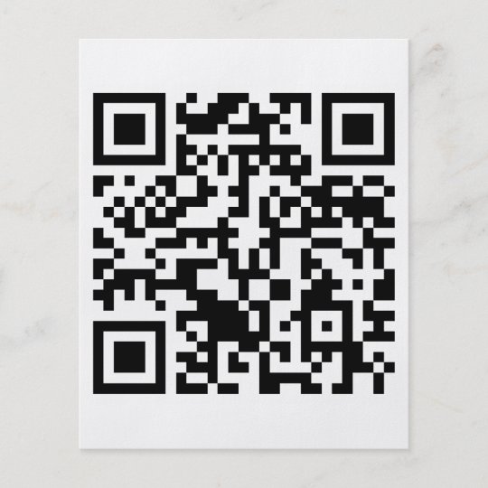 Rick Roll QR Code Rickrolled Flyer | Zazzle.co.uk