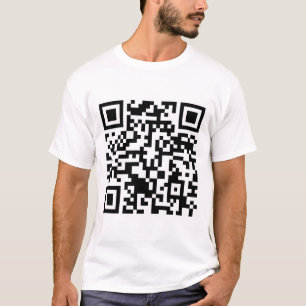 Rick Roll QR code Rickrolled T-Shirt